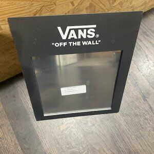 Brand new black metal Vans floor or counter mirror. 10”W/12”H.